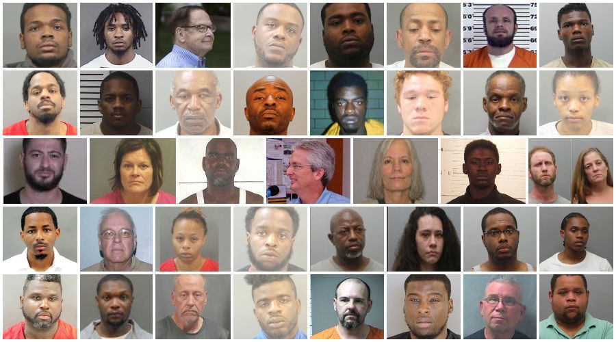 August's mug shots